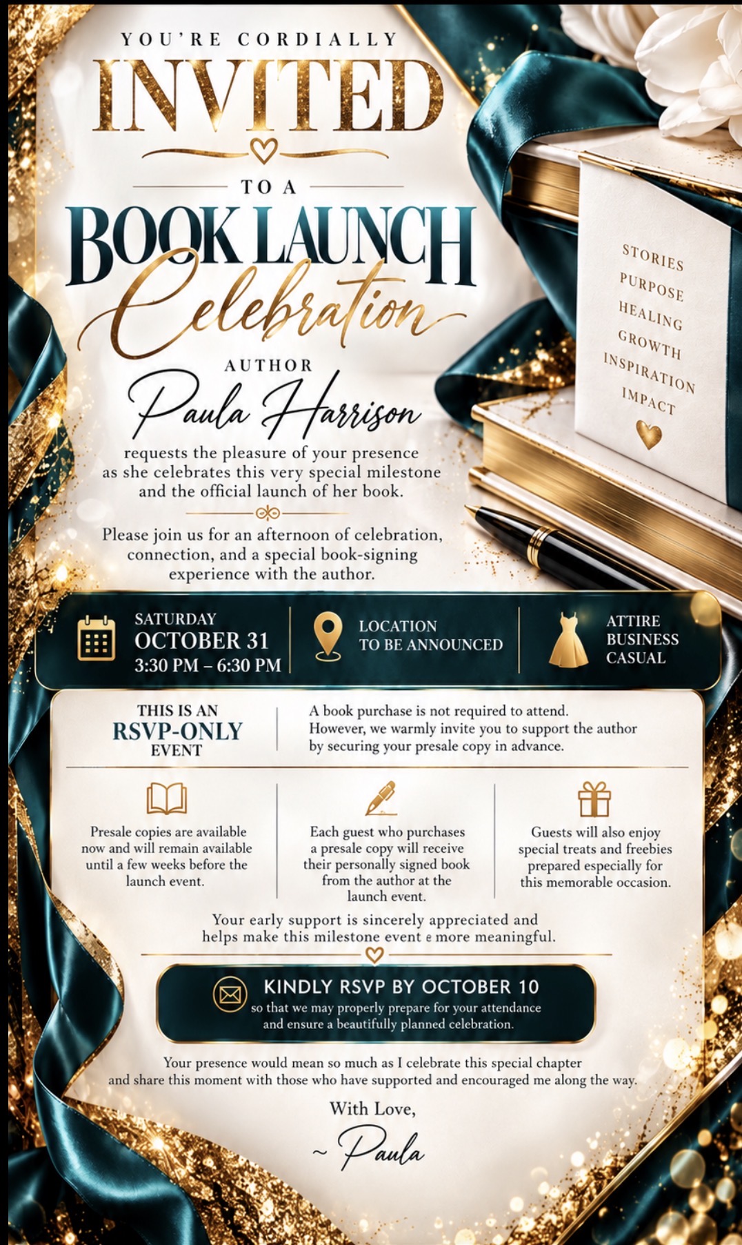 Official Her Heart Work Book Launch
